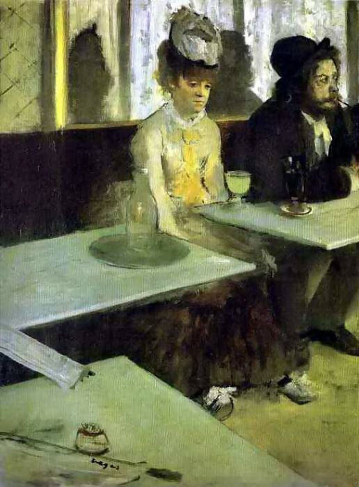 Edgar Degas - Absinthe