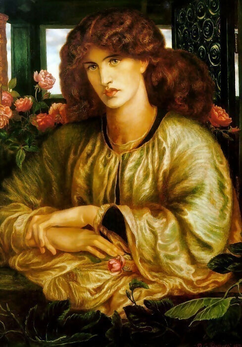 Dante Gabriel Rossetti Woman at the Window 70x100 Canvas