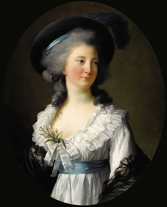 Elisabeth-Louise Vigée-Lebrun – Madame de Moreton, Countess de Chabrillant 70x100 Canvas