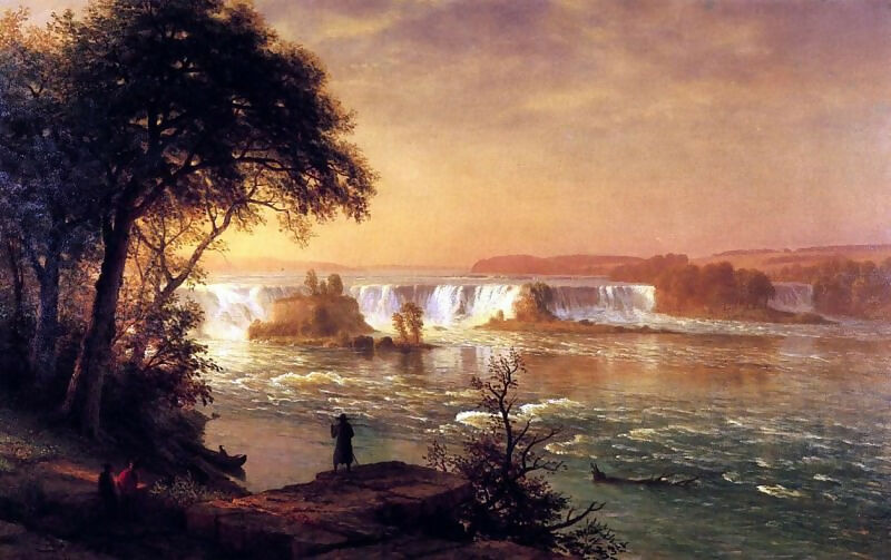 Albert Bierstadt St Anthony Falls