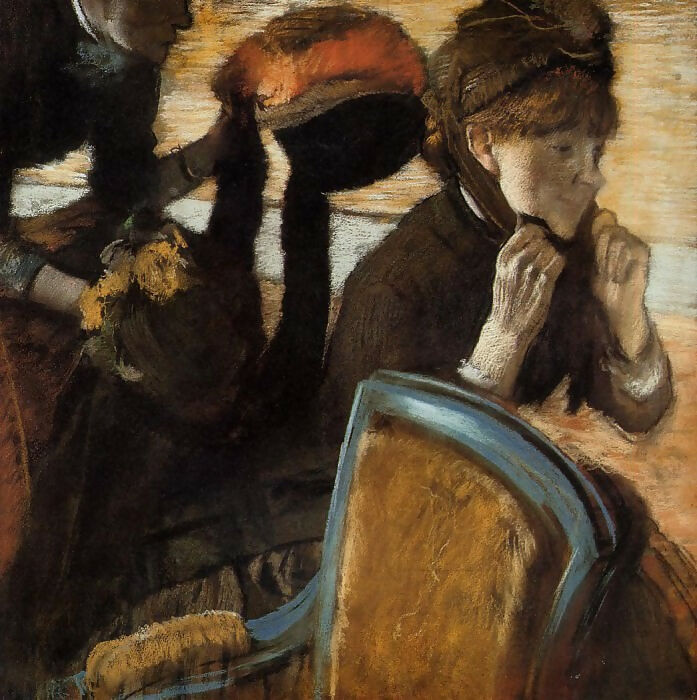 Edgar Degas - At the milliner's 3