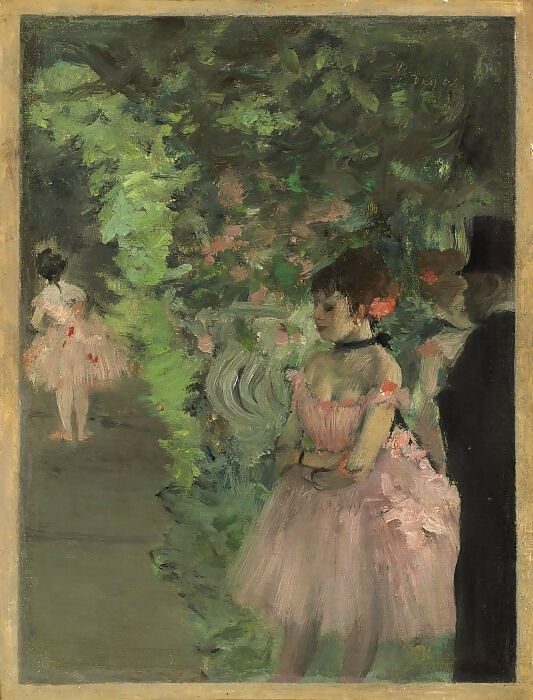 National Gallery of Art – Degas, Edgar - Dancers Backstage 45x60 Canvas