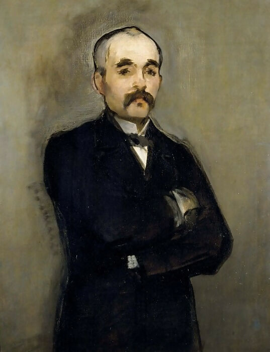 Edouard Manet – Portrait of Georges Clemenceau 140x187 Canvas