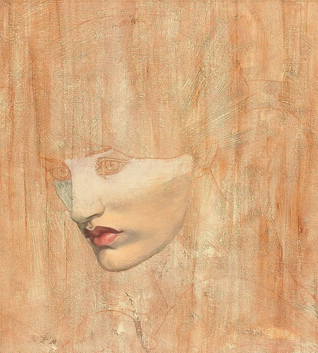 Dante Gabriel Rossetti - Head of Proserpina 90x120 Canvas