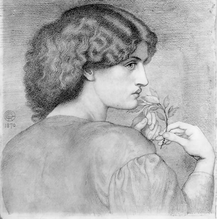 Dante Gabriel Rossetti The Rose Leaf