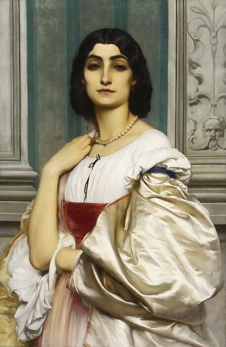Frederic Leighton - Roman (Nanna) 45x60 Canvas