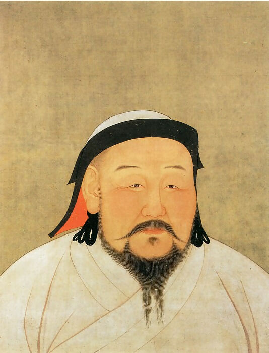 Chinese Artists of the Middle Ages (佚名 - 元世祖像) – Unknown 140x187 Canvas