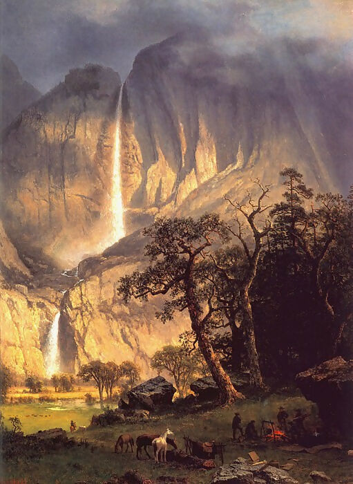 Albert REDIRECT Bierstadt lrs Bierstadt Albert Cho Look The Yosemite Fall