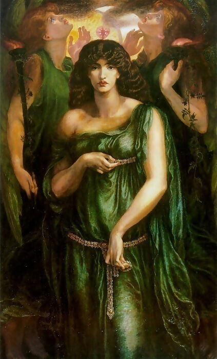 Dante Gabriel Rossetti - Astarte of Syria
