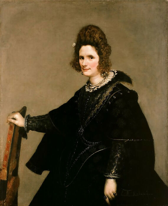 Diego Rodriguez de Silva y Velazquez – Portrait of the Lady 70x100 Canvas