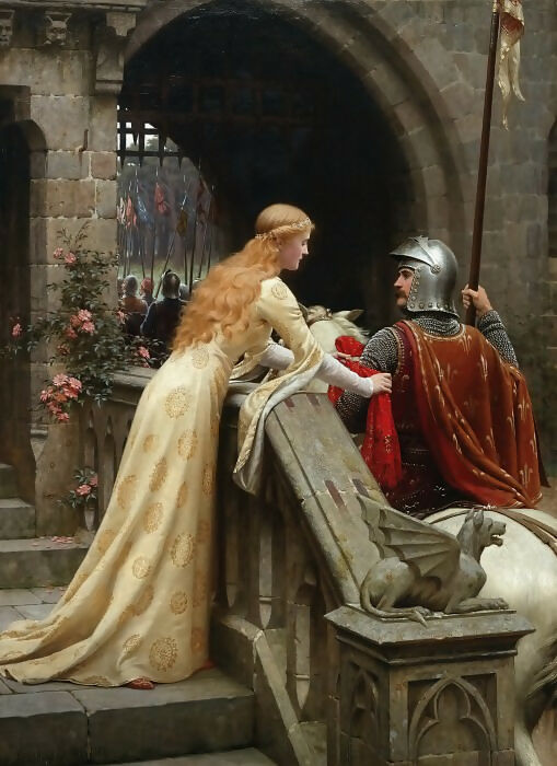 Edmund Blair Leighton – God Bless You! 50X40 Canvas