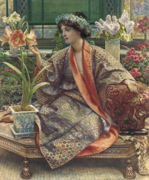 Edward John Poynter - Hothouse Flowers