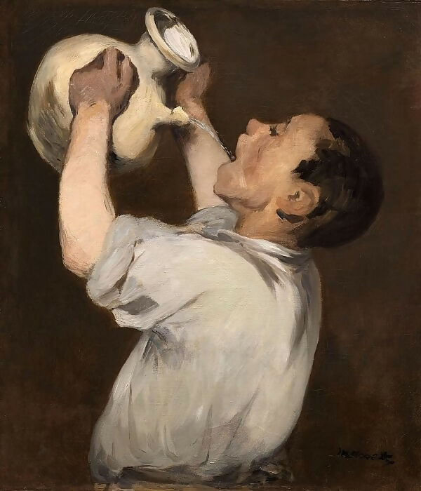 Edouard Manet - Boy with a Jug 140x187 Canvas