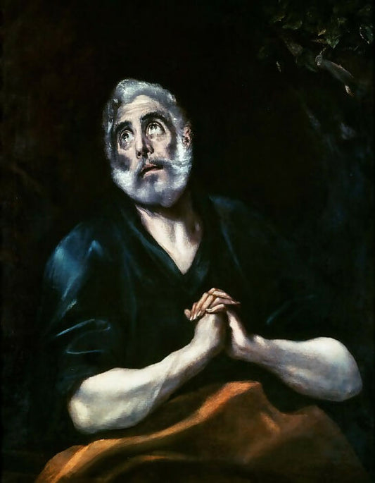 El Greco - The Repentance of Saint Peter