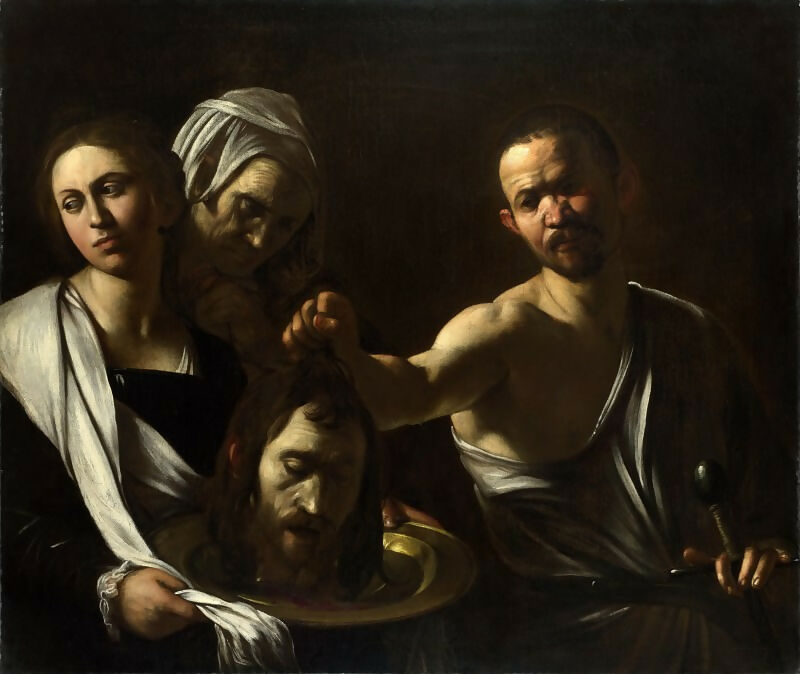 Michelangelo Merisi da Caravaggio – Salome with the Head of John the Baptistt 50X40 Canvas