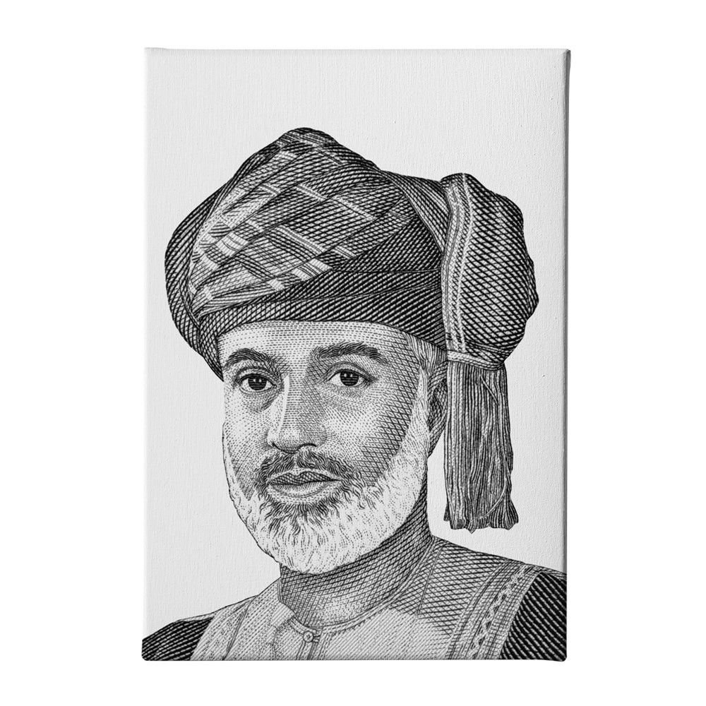 Qaboos Canvas acrylic canvas Frames