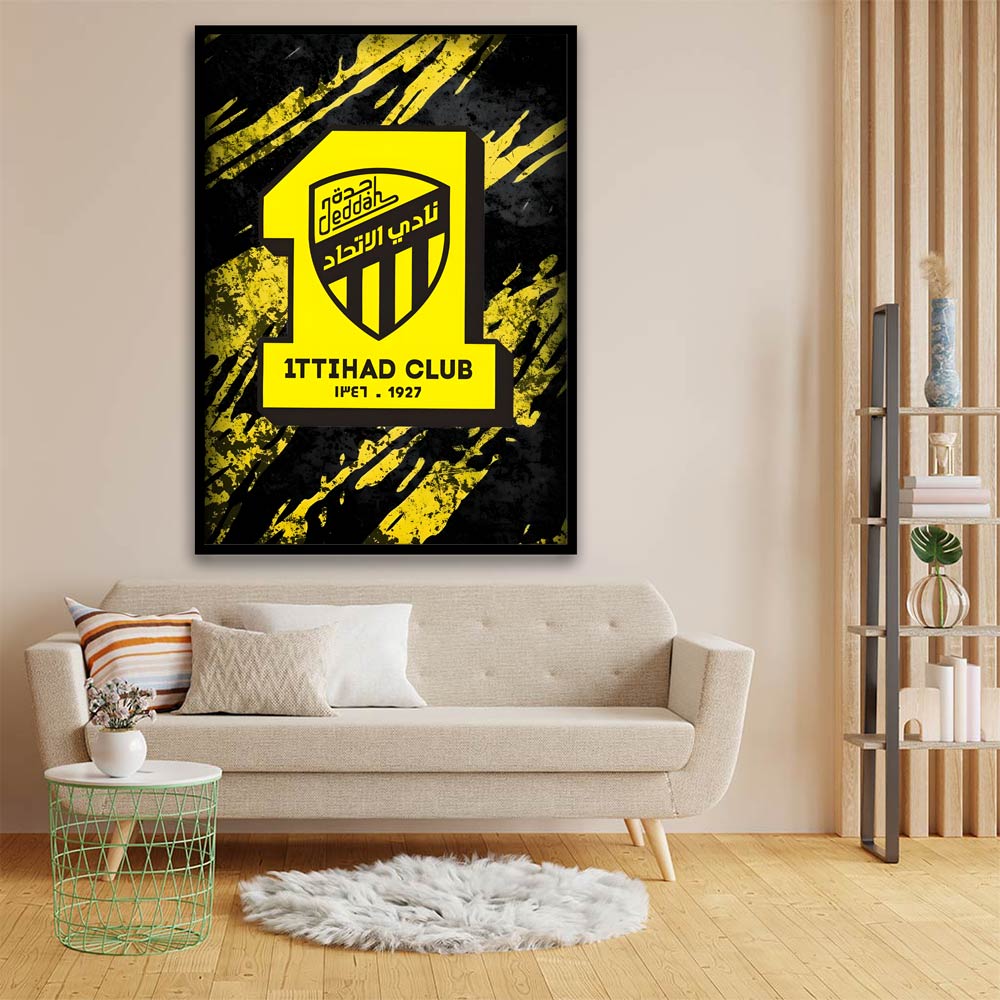 ITTHAD CLUB 10 acrylic canvas Frames