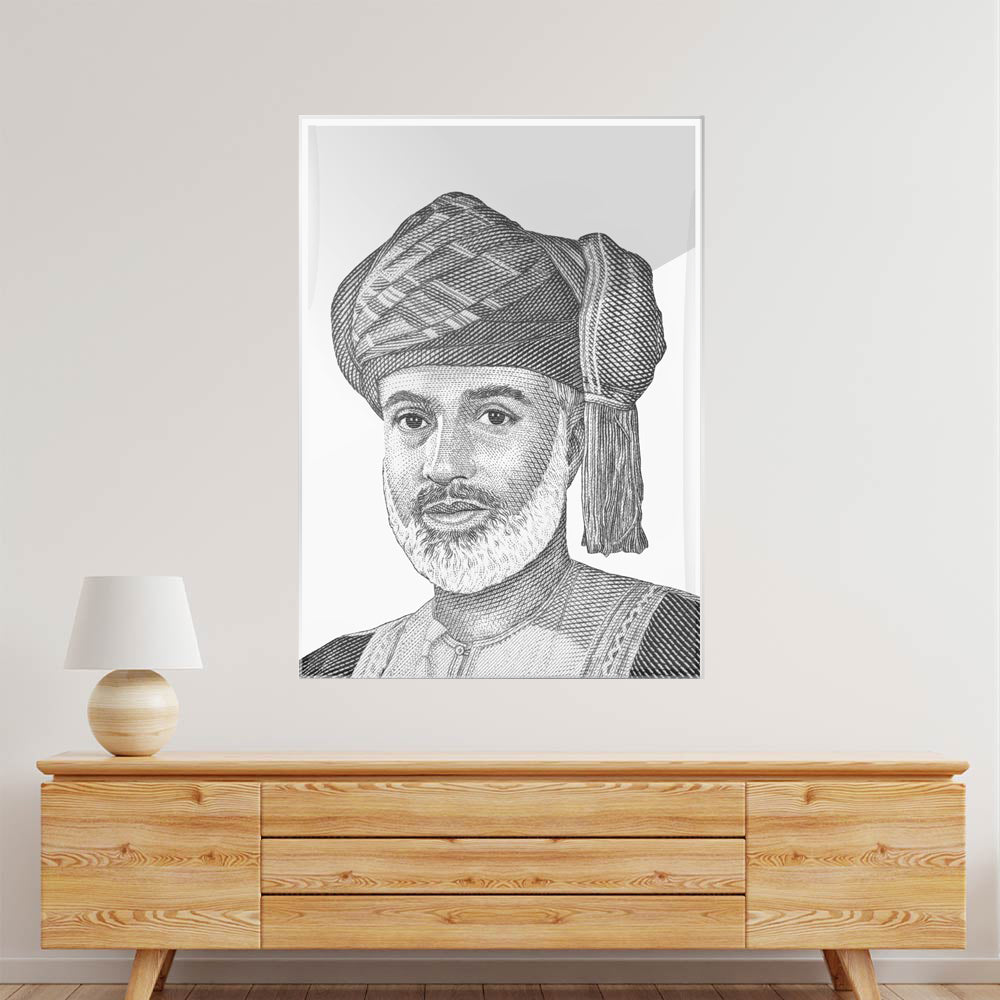 Qaboos Acrylic acrylic canvas Frames