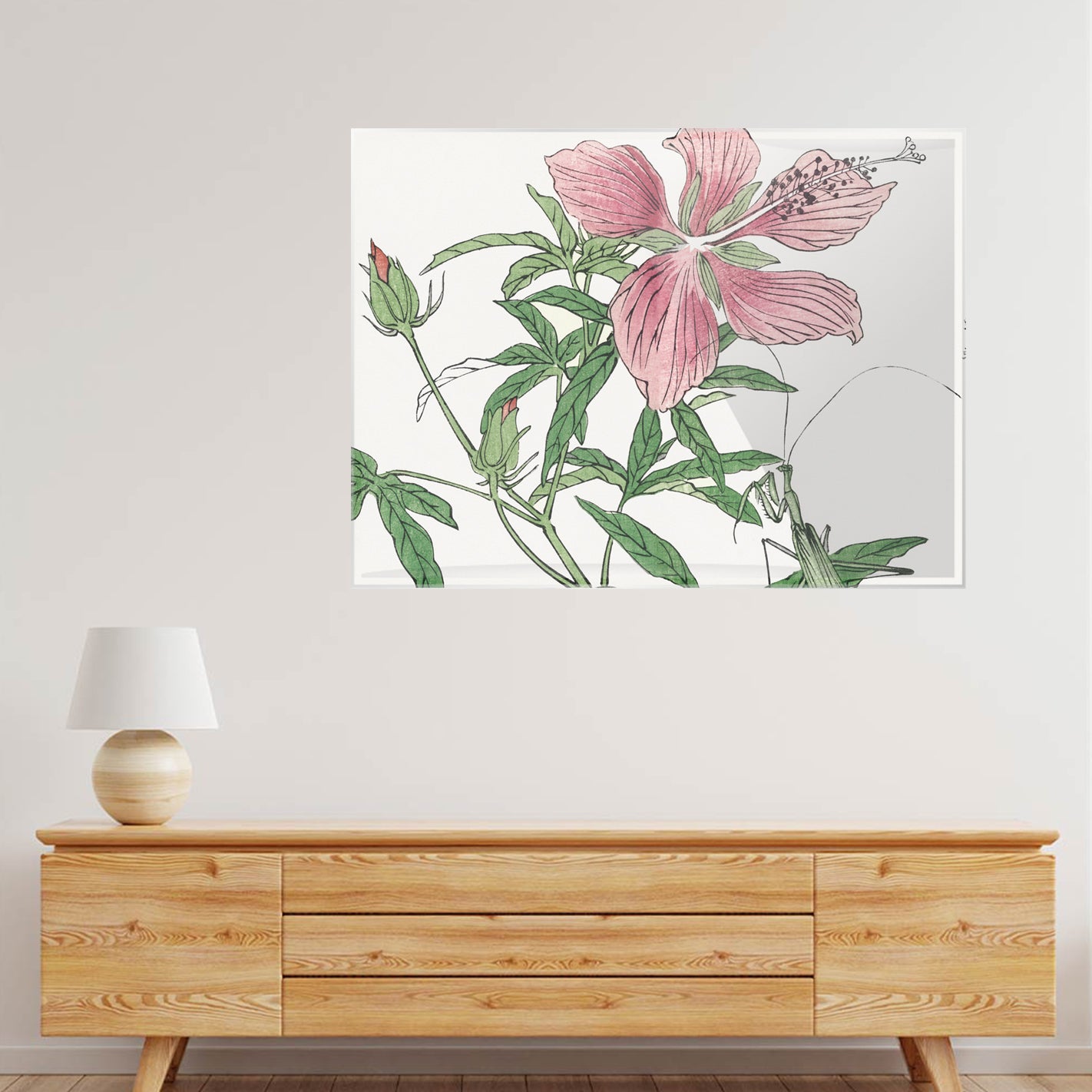 Blossoming Elegance Acrylic acrylic canvas Frames