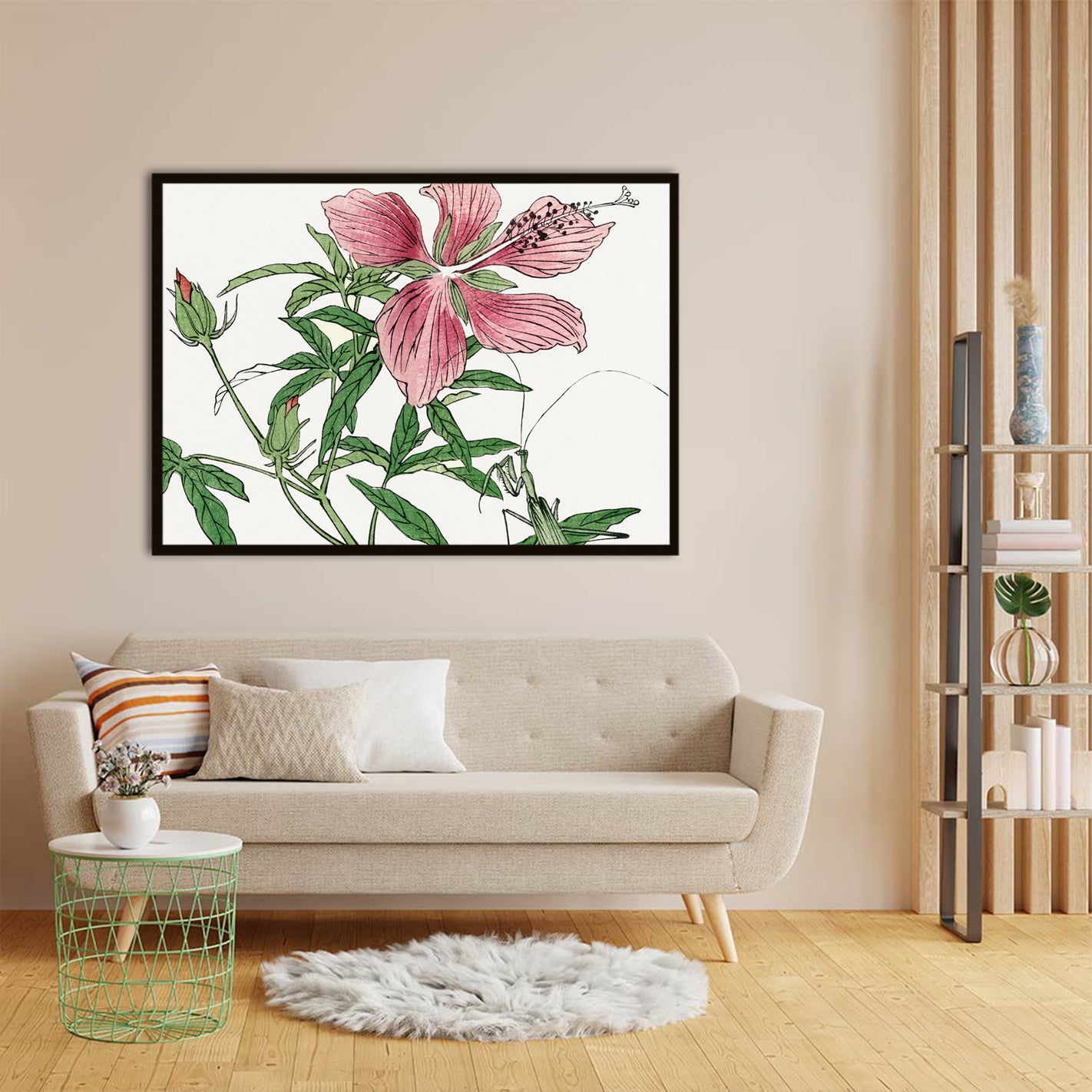 Blossoming Elegance acrylic canvas Frames