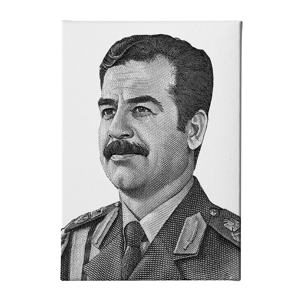 Saddam Hussein Canvas acrylic canvas Frames