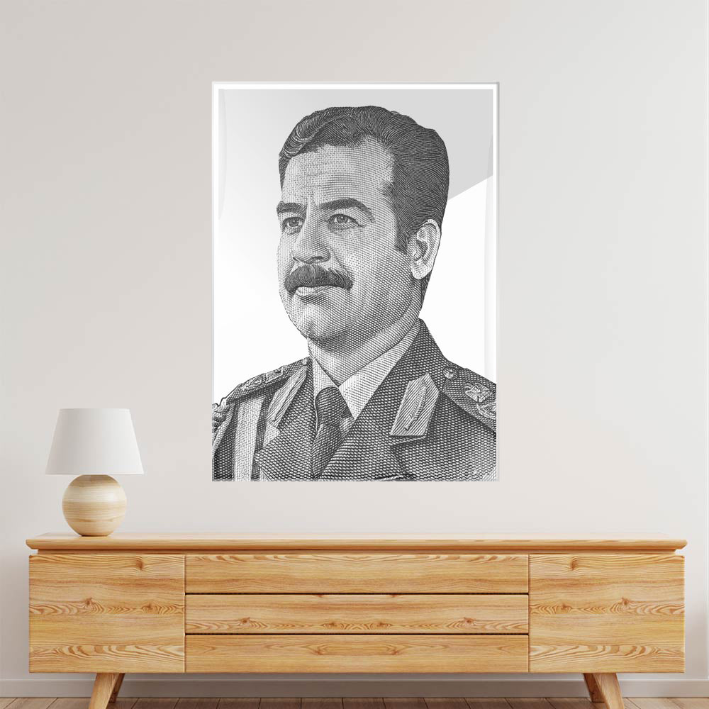 Saddam Hussein Acrylic acrylic canvas Frames