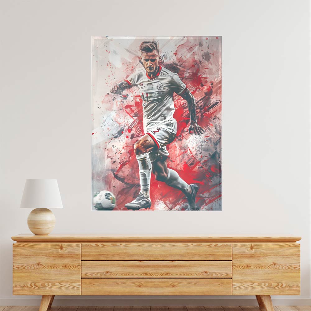 Football player Acrylic acrylic canvas Frames