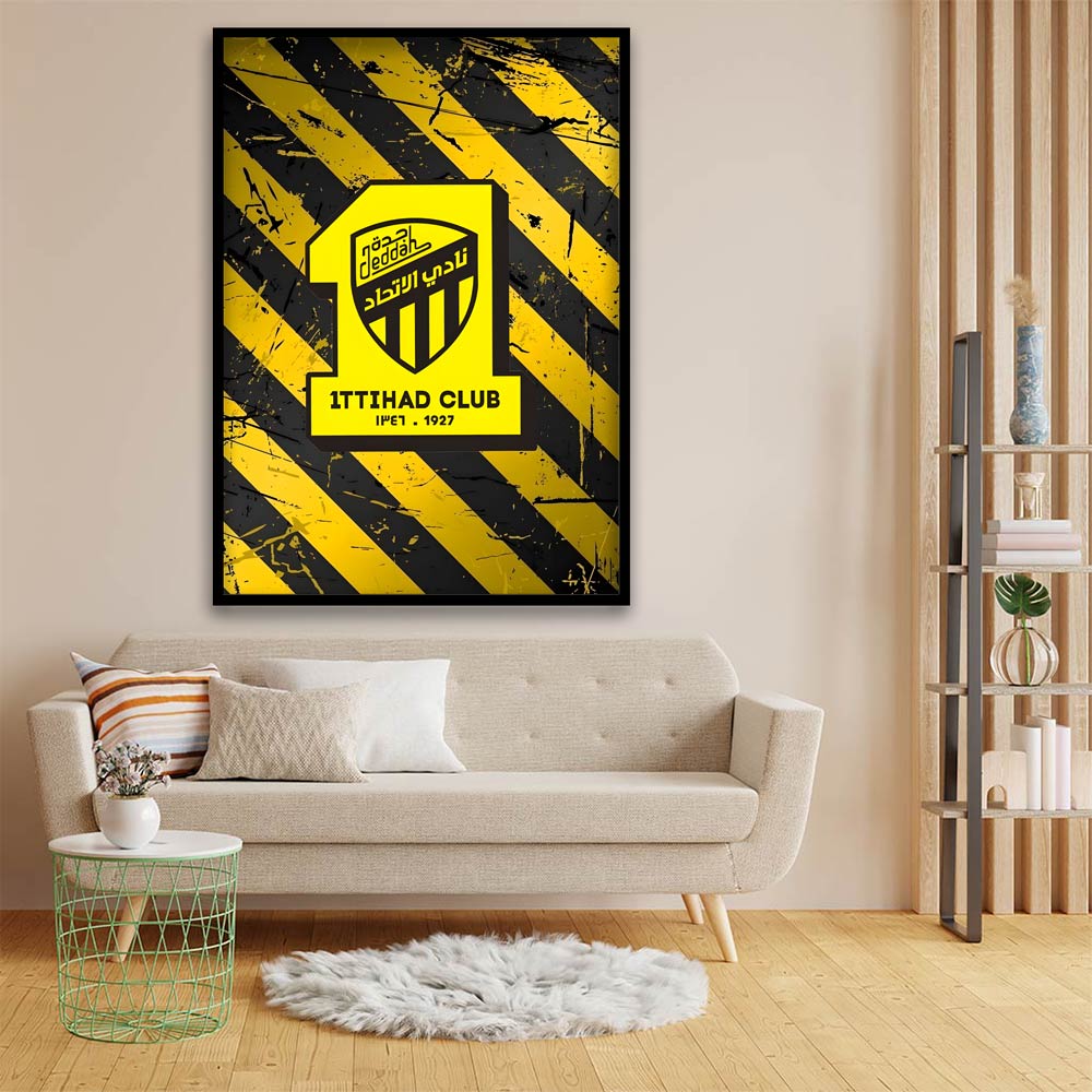 ITTHAD CLUB 12 acrylic canvas Frames