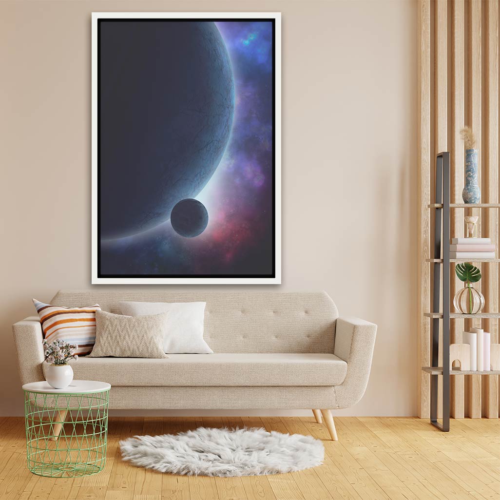 Space White Canvas frame acrylic canvas Frames