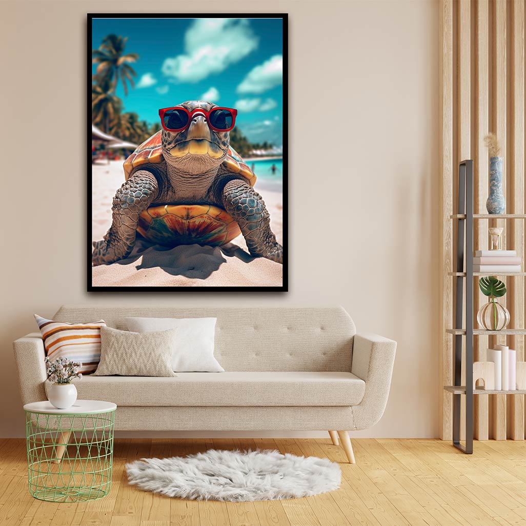 Tortoise acrylic canvas Frames