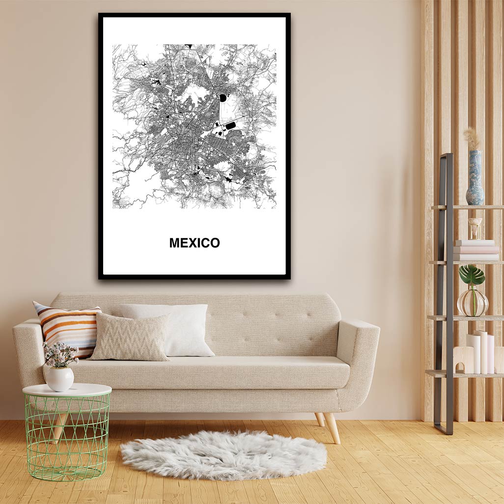 Mexico acrylic canvas Frames