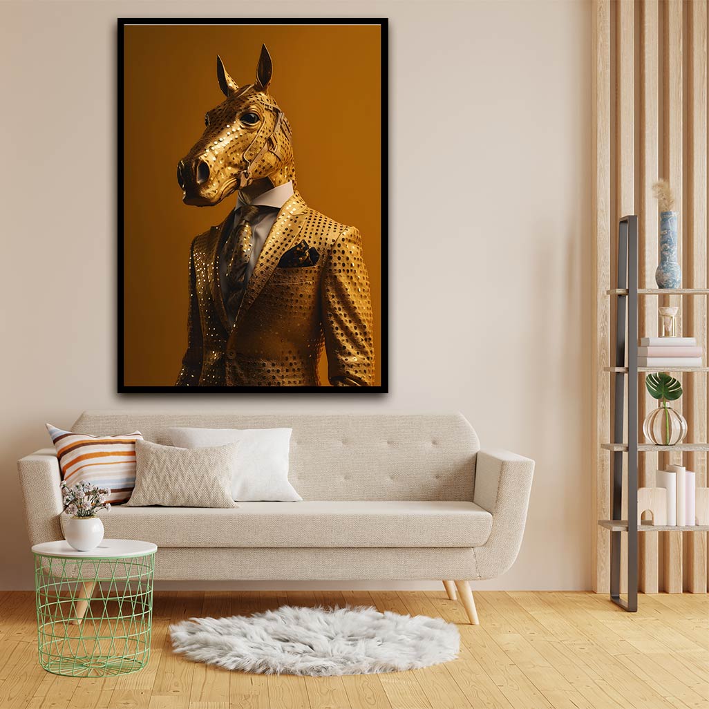 Charming Horse acrylic canvas Frames