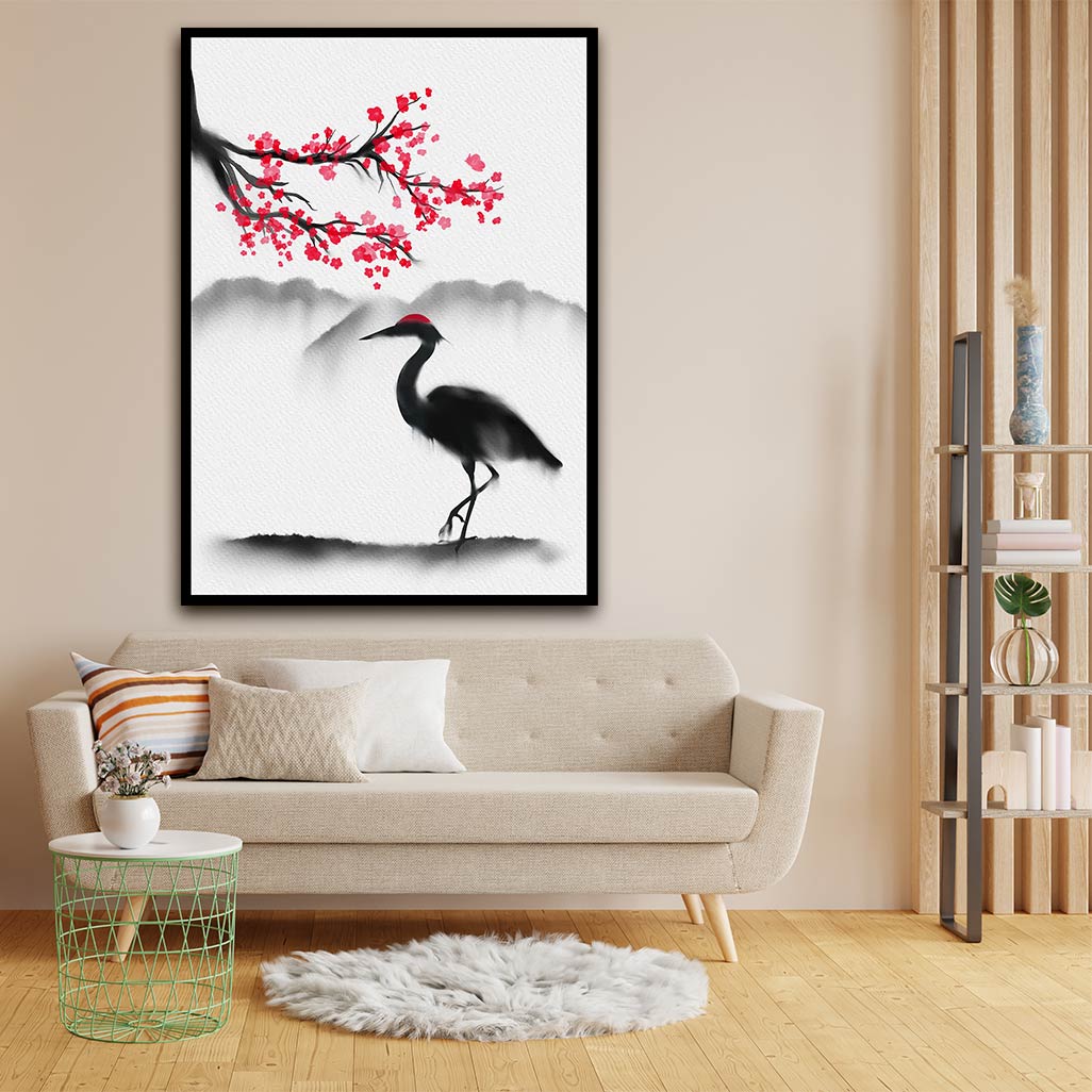 Swan acrylic canvas Frames