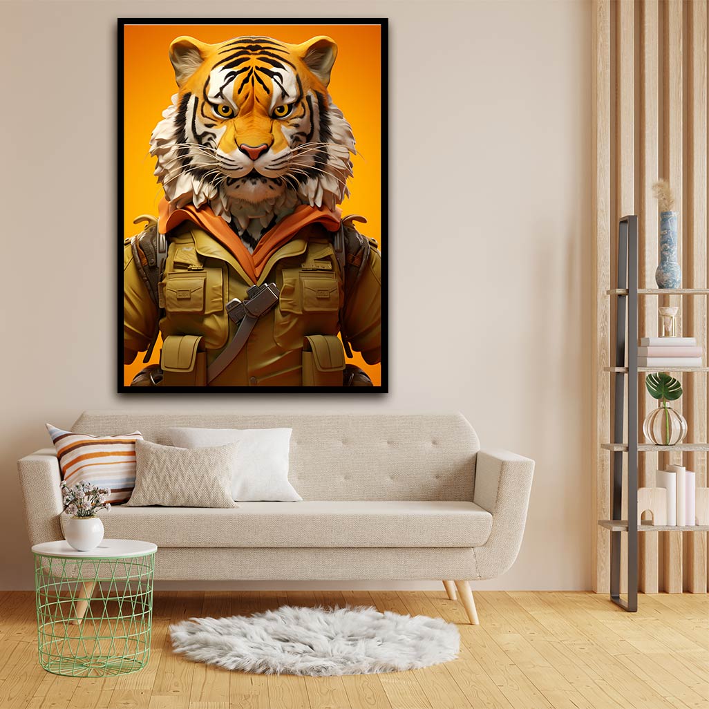 Tiger acrylic canvas Frames