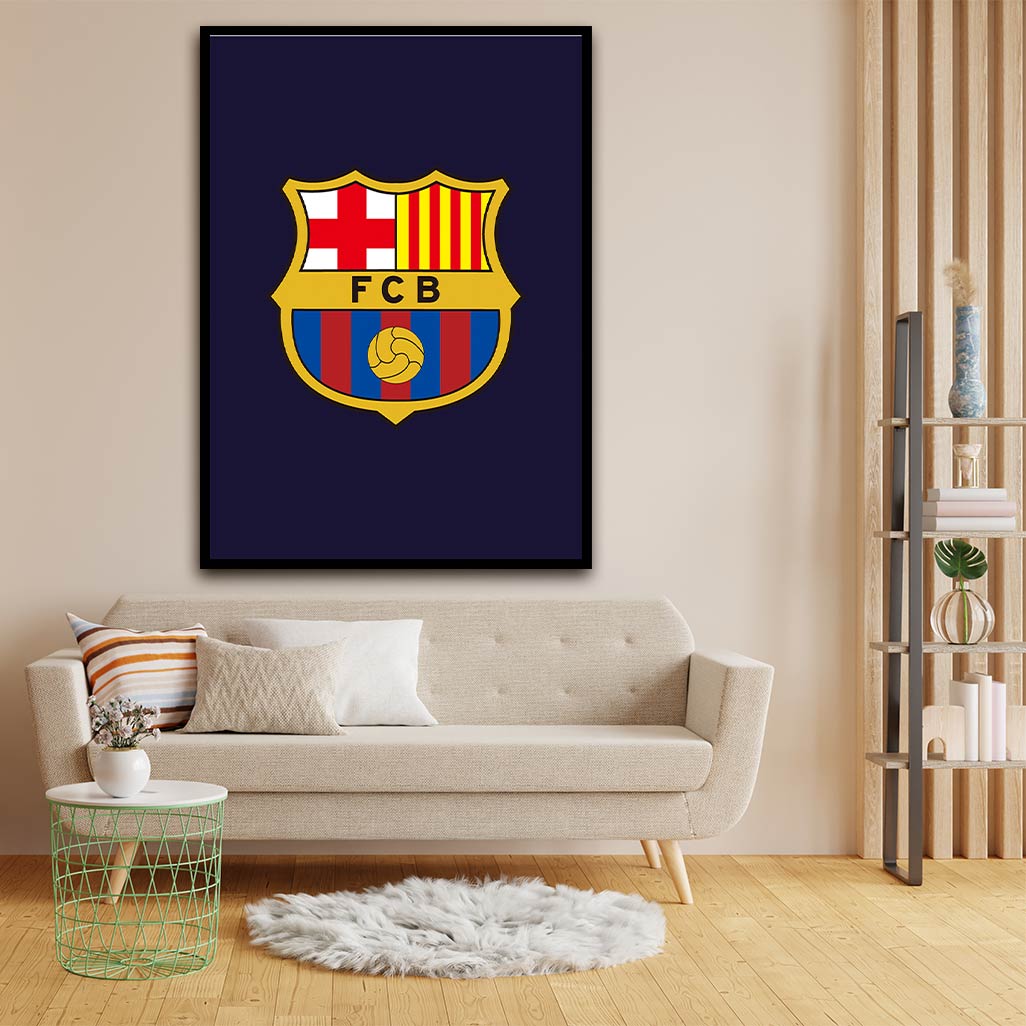 Barcelona acrylic canvas Frames