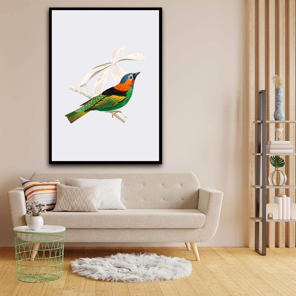 River warbler acrylic canvas Frames