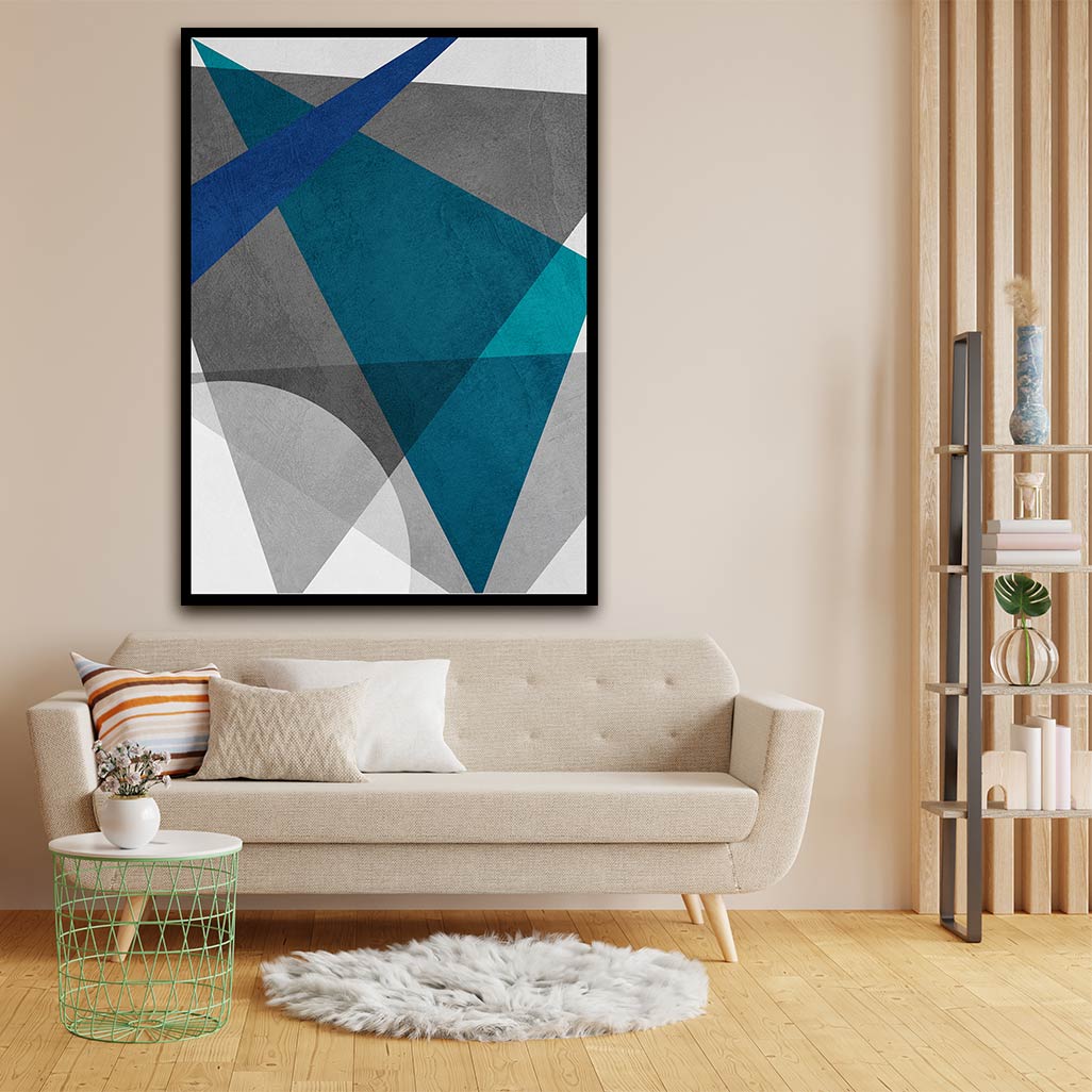 Abstract Wall art acrylic canvas Frames