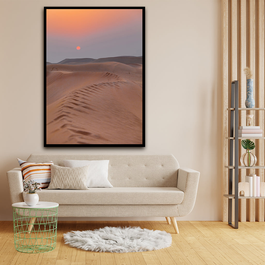 Desert acrylic canvas Frames