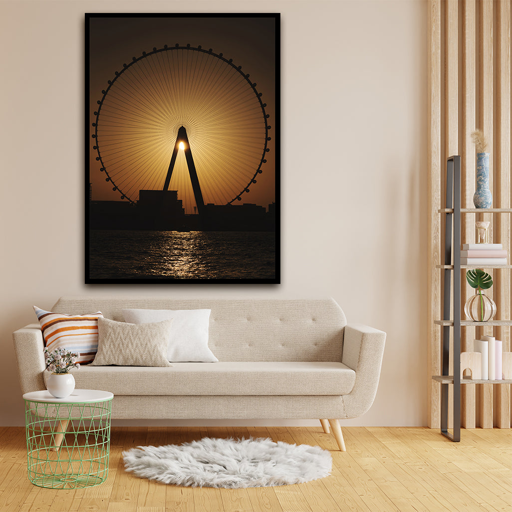 Ain Dubai acrylic canvas Frames