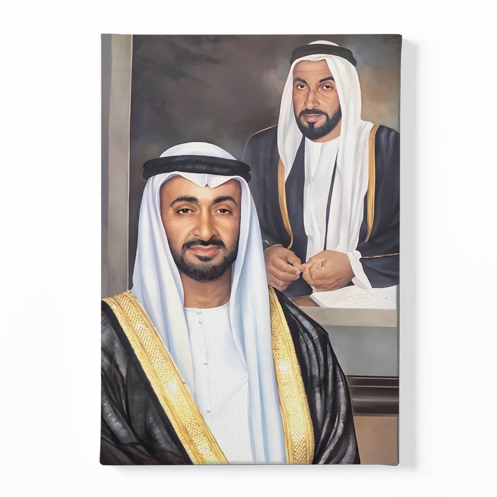 UAE leaders Canvas acrylic canvas Frames