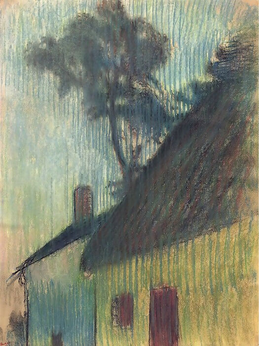 Paintings from Sotheby's auctions – Edgar Degas - The Village Corner, 1895-98 50X40 Canvas