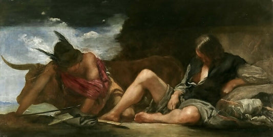 Diego Rodriguez de Silva y Velazquez – Mercury and Argos 50X40 Canvas