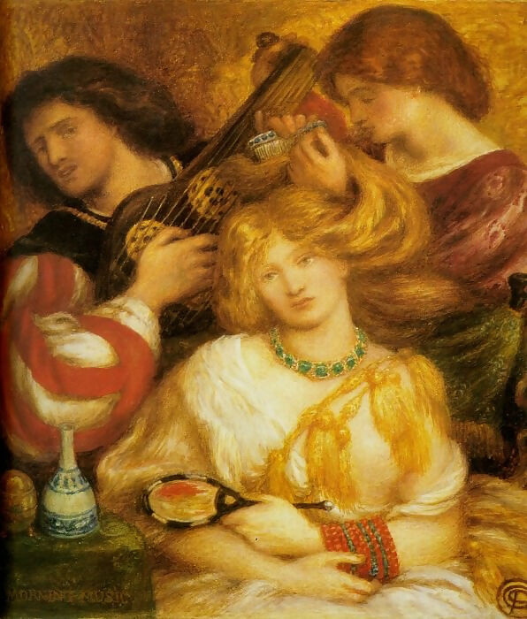 Dante Gabriel Rossetti Morning Music