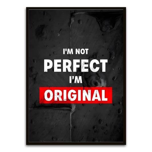 Perfect Black Printed frame acrylic canvas Frames