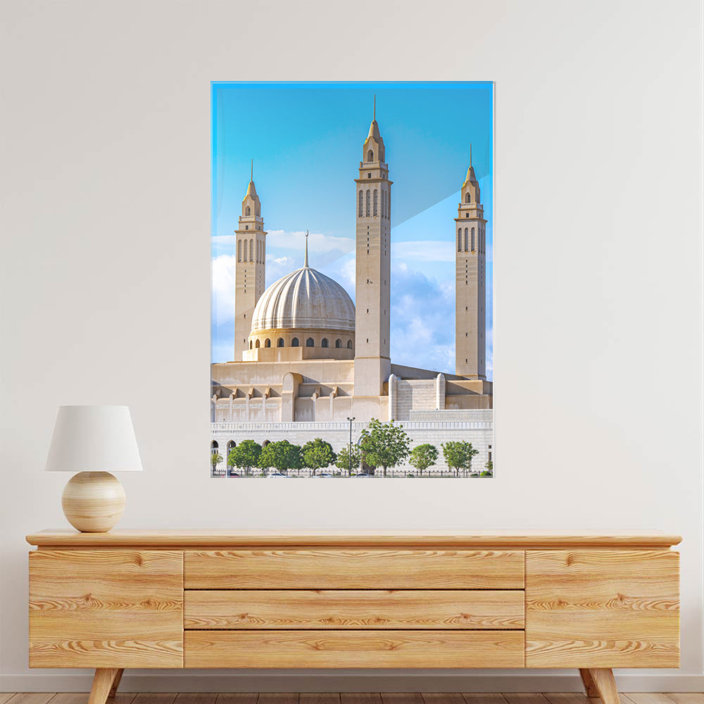 Mosque Acrylic acrylic canvas Frames