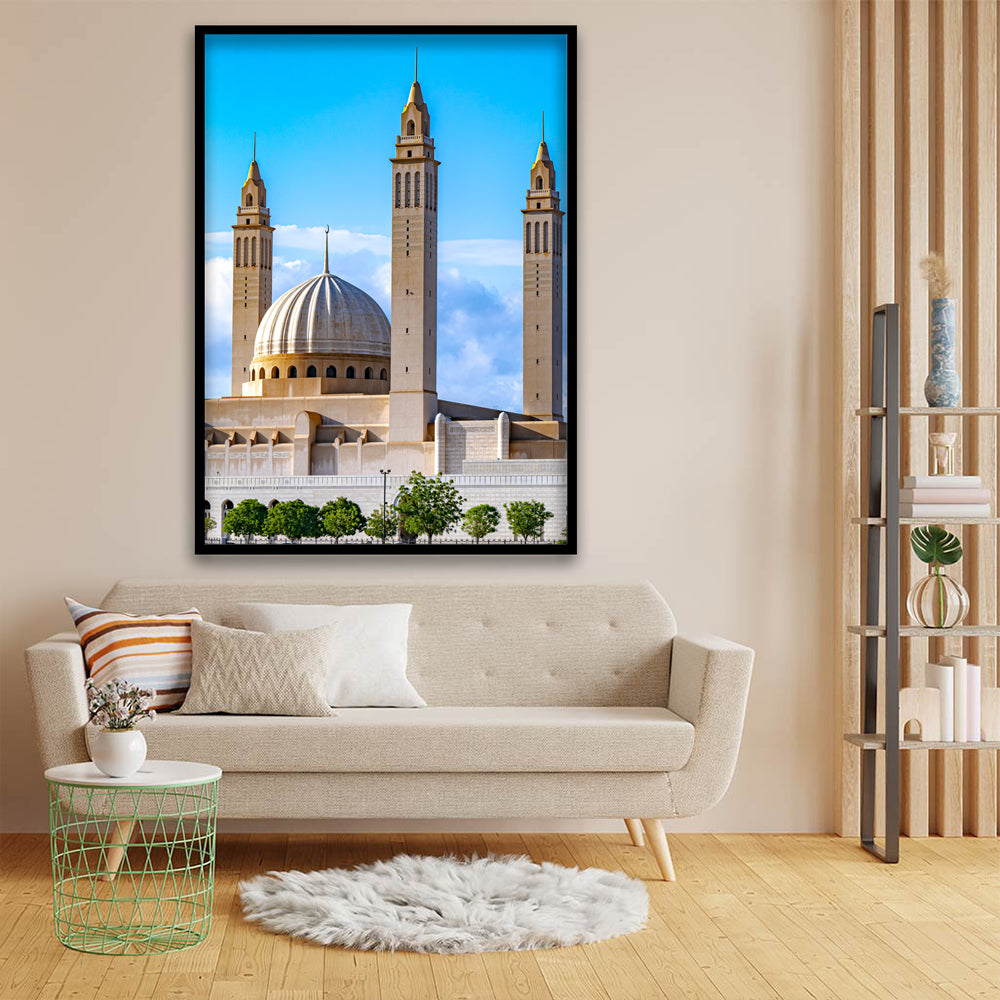 Mosque acrylic canvas Frames