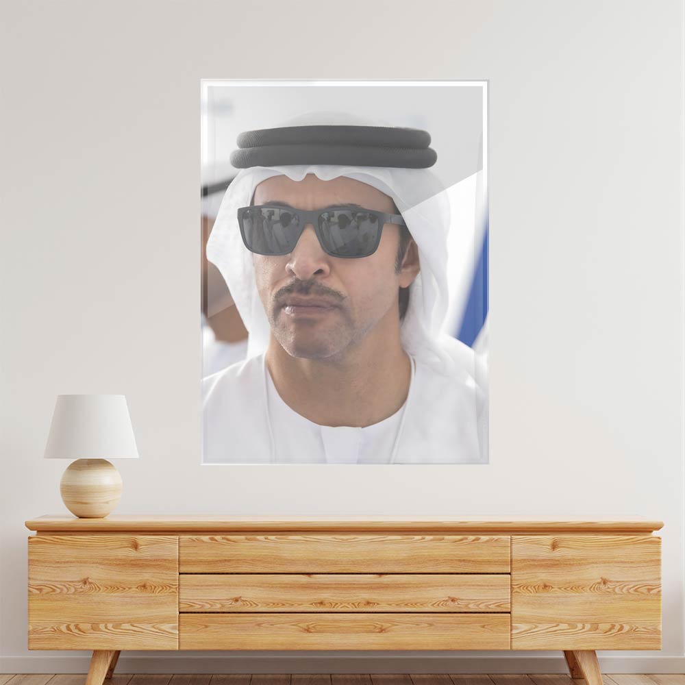 Hazza bin Zayed Al Nahyan Acrylic acrylic canvas Frames