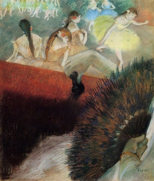 Edgar Degas - At the Ballet 50X40 Canvas