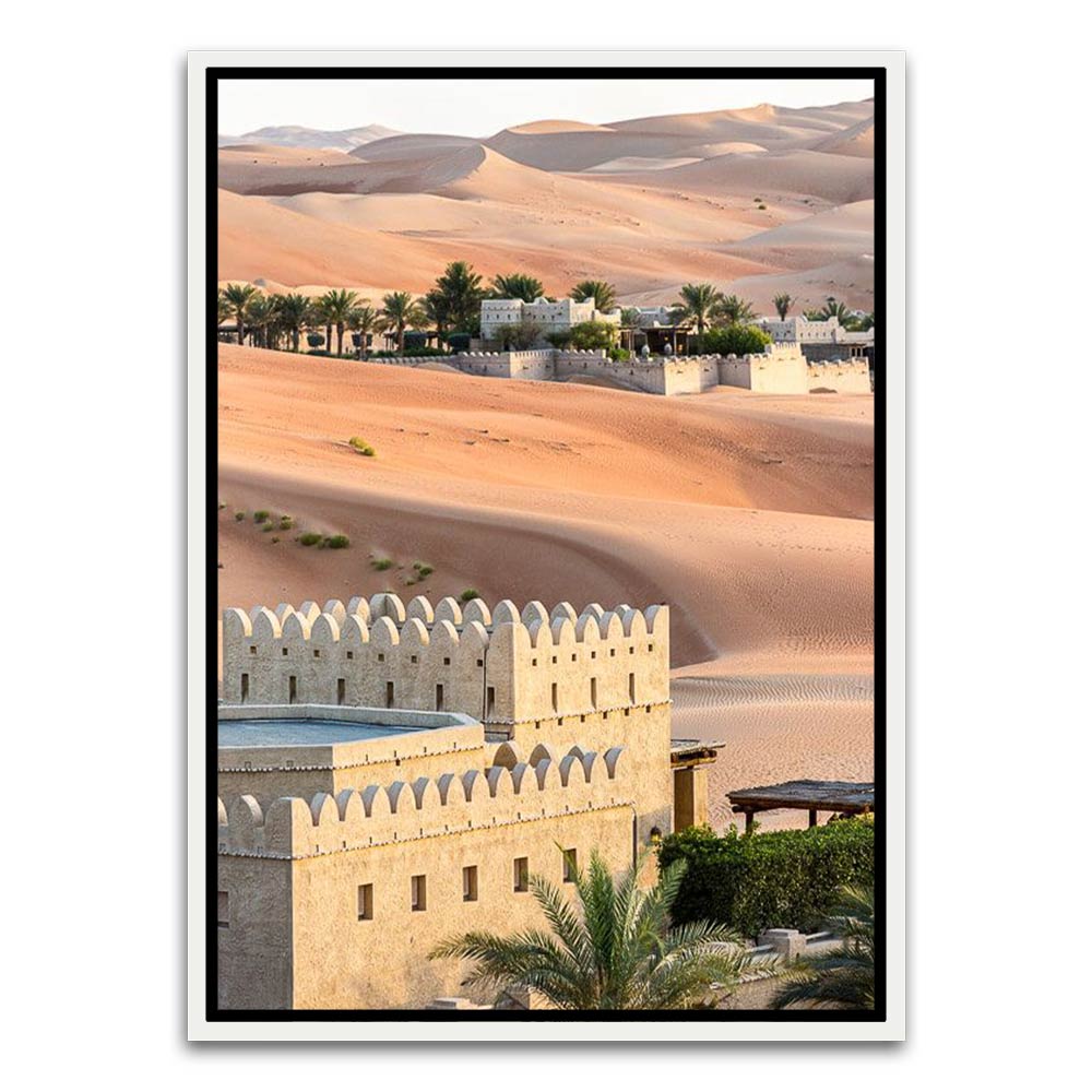 Desert White Canvas frame acrylic canvas Frames