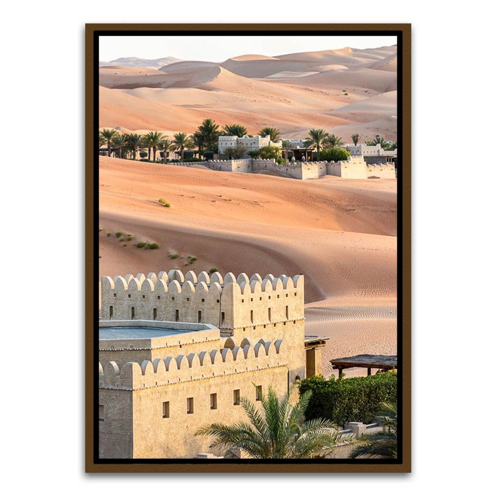 Desert Brown Canvas frame acrylic canvas Frames